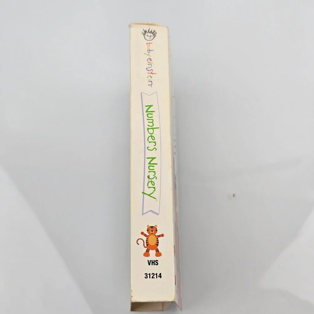Baby Einstein Numbers Nursery VHS Tape 2003 Walt Disney Introduction to Numbers